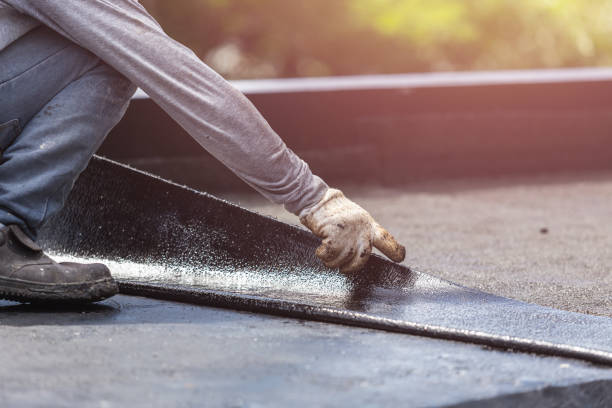 Professional Crawl Space Encapsulation technician working in Crystal Lake, CT